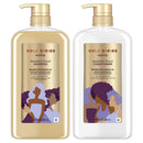 Pantene Gold Series Shampoo & Conditioner Moisture Boost with Argan Oil, for Natural, Coily, and Curly Hair, 29.2 Oz Each Pantene