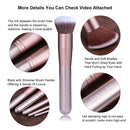 BS-MALL Makeup Brush Set 18 Pcs Premium Synthetic Foundation Powder Concealers Eye shadows Blush Makeup Brushes (Purple) BS-MALL
