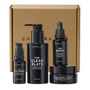 Caldera + Lab Men’s Skincare Set – The Regimen Rich: Cleanser, Moisturizer & Night Serum | Hydrating, Firming & Smoothing | Niacinamide, Clean, All Skin Types Infinity Warehouse