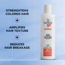 Nioxin System 4 for Color Treated Hair with Progressed Thinning Cleanser Shampoo (33.8 Ounce) and Scalp Therapy Conditioner (33.8 Ounce) Set Nioxin