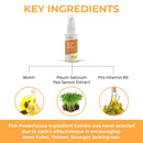 Biotin Hair Growth Serum Advanced Topical Formula To Help Grow Healthy, Strong Hair Suitable for Men and Women of All Hair Types Hair Loss Support By Pureauty Naturals (Biotin Orange) Meraz Pureauty Naturals