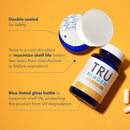 TRU NIAGEN Immune Support Supplement - Daily Defense - Vitamin C from Fermentation, Vegan Vitamin D3 2000 IU, Zinc, Plus Theracurmin (Curcumin) + Multi Award-Winning NAD Boosting Niagen 150mg 30ct Infinity Warehouse