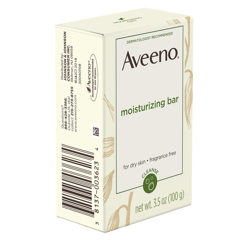AVEENO Naturals Moisturizing Bar for Dry Skin 3.50 oz Aveeno