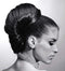 Styla Hair Brown Magic Hair Bun Maker 4 Pack (2 Small, 2 Large) Foam Sponge Buns Shaper Accessories Strong Flexible Reusable Bun Twister for Updo’s, Ballet Buns, French Twist, Waves & more! Styla Hair