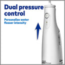 Waterpik Water Flosser Cordless Select Dental Oral Irrigator - Portable and USB Rechargeable Waterproof Water Flosser for Home and Travel, Braces & Bridges Care for Teeth (WF-10W10) Waterpik