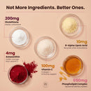 Liposomal Glutathione + Astaxanthin Liquid Supplement, Vitamin C, R-ALA Infinity Warehouse