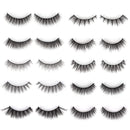 LASHVIEW Fake Eyelashes,False Eyelashes,Wispy lashes,Synthetic Fiber Material,Faux Mink Lashes,Fluffy Volume Lashes,3D Layered Effect(CDTZ-HX-10) LASHVIEW