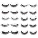 LASHVIEW Fake Eyelashes,False Eyelashes,Wispy lashes,Synthetic Fiber Material,Faux Mink Lashes,Fluffy Volume Lashes,3D Layered Effect(CDTZ-HX-10) LASHVIEW