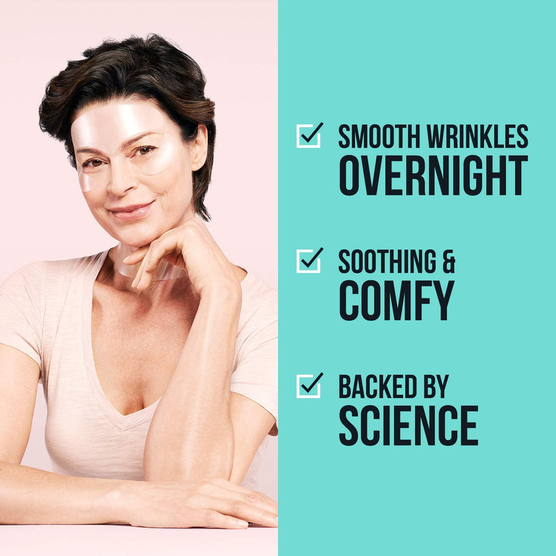 SiO Beauty FaceLift | Neck, Forehead, Eye & Smile Anti-Wrinkle Patches | Overnight Smoothing Silicone Patches For Face, Neck, Forehead, Eye & Smile Fine Lines And Signs Of Aging SiO