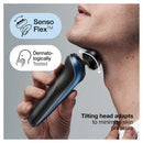Braun Electric Razor for Men, Series 6 6072cc SensoFlex Electric Foil Shaver with Precision Beard Trimmer, Rechargeable, Wet & Dry with 4in1 SmartCare Center and Travel Case Braun