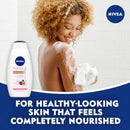NIVEA Fresh and Fruity Self-Care Kit - 4 Piece Bundle with Body Lotion, Body Wash, Lip Balm, and Multipurpose Cream NIVEA