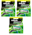 Mach3 Sensitive Refill Blade Cartridges (4 Count (Pack of 3)) Mach3