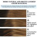GOO GOO Human Hair Extensions Halo Hair 80g Ombre Brown to Dirty Blonde 18 Inch Real Flip Hair Extensions with Invisible Fish Line Layered Hidden Crown Hair Extensions for Women Hairpiece GOO GOO Store