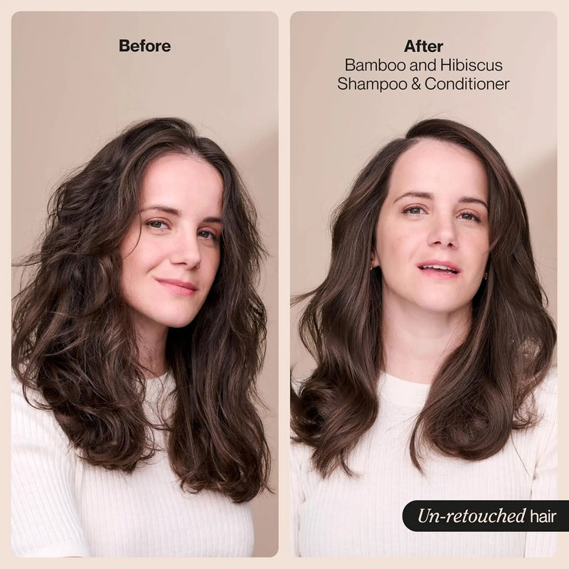 Suave Bamboo & Hibiscus Volumizing Conditioner, for Fine and Flat Hair, Salon Proven System for Boosting Hair Volume and Body, 28 oz, 4 Pack Infinity Warehouse