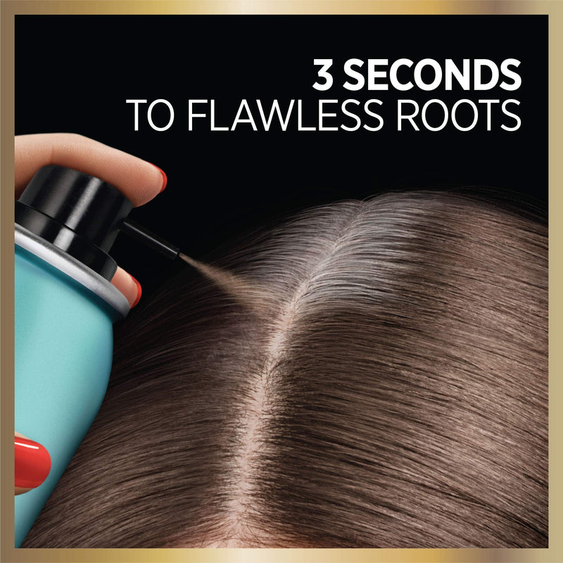 L'Oreal Paris Root Cover Up Temporary Gray Concealer Spray Dark Brown 2 Oz (Pack of 2) (Packaging May Vary) L'Oreal Paris