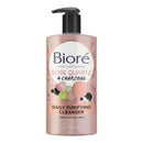 Bioré Rose Quartz + Charcoal Daily Face Wash, Oil Free Facial Cleanser Energizes Skin, Dermatologist Tested and Cruelty Free, 6.77 Ounces Bioré