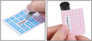 Kare & Kind Lip Balm Filling Tray Kit - 1x Filling Tray, 1x Spatula, 50x Lip Balm Tubes (Black), 50x Writable Sticker (3 colors), 50x Printed Stickers (Transparent) - DIY Homemade Lip Balm - Gift Idea Kare Kind