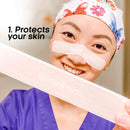 Face Protection Strips | Protect the Sensitive Skin On Your Face From Injury, Irritation, Scarring and Burns | I-shaped PowerStrips | One Size Fits Most (Pack of 50) Spidertech
