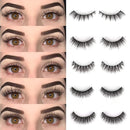LASHVIEW Fake Eyelashes,False Eyelashes,Wispy lashes,Synthetic Fiber Material,Faux Mink Lashes,Fluffy Volume Lashes,3D Layered Effect(CDTZ-HX-10) LASHVIEW