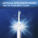 Oral-B Rechargeable Electric Toothbrush with Artificial Intelligence(Replacement Brush Head/Travel Case), White, 1 Count Oral-B Store