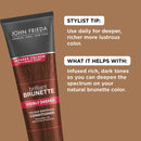 John Frieda Brilliant Brunette Conditioner, Visibly Deeper Color,with Evening Primrose Oil, Infused with Cocoa, 8.3 Ounce (Pack of 2) John Frieda