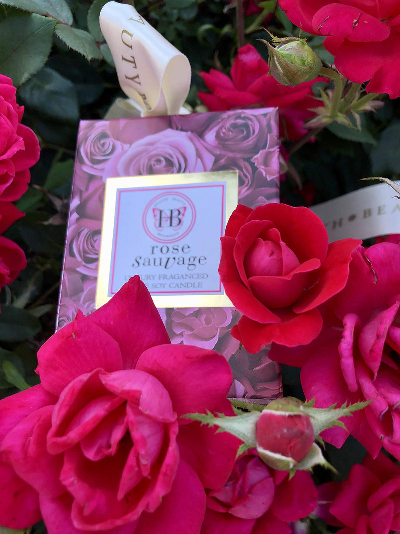 HB Health Beauty Botanicals Luxury Rose Sauvage Fragrance Spa Day Bundle HB HEALTH BEAUTY BOTANICALS
