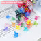 EAONE 100Pcs Butterfly Hair Clips Pastel Hair Clips Mini Cute Clips Hair Accessories for Hair 90s Girls Women with Box Package, Gradient Tansparency Colors EAONE
