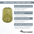 Sea To Summit Trek & Travel Pocket Body Wash (50 Leaves/ .5 Ounce) Sea to Summit