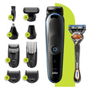 Braun Hair Clippers for Men MGK5280, 9-in-1 Beard Trimmer, Ear and Nose Trimmer, Body Groomer, Detail Trimmer, Cordless & Rechargeable, with Gillette ProGlide Razor Braun Store