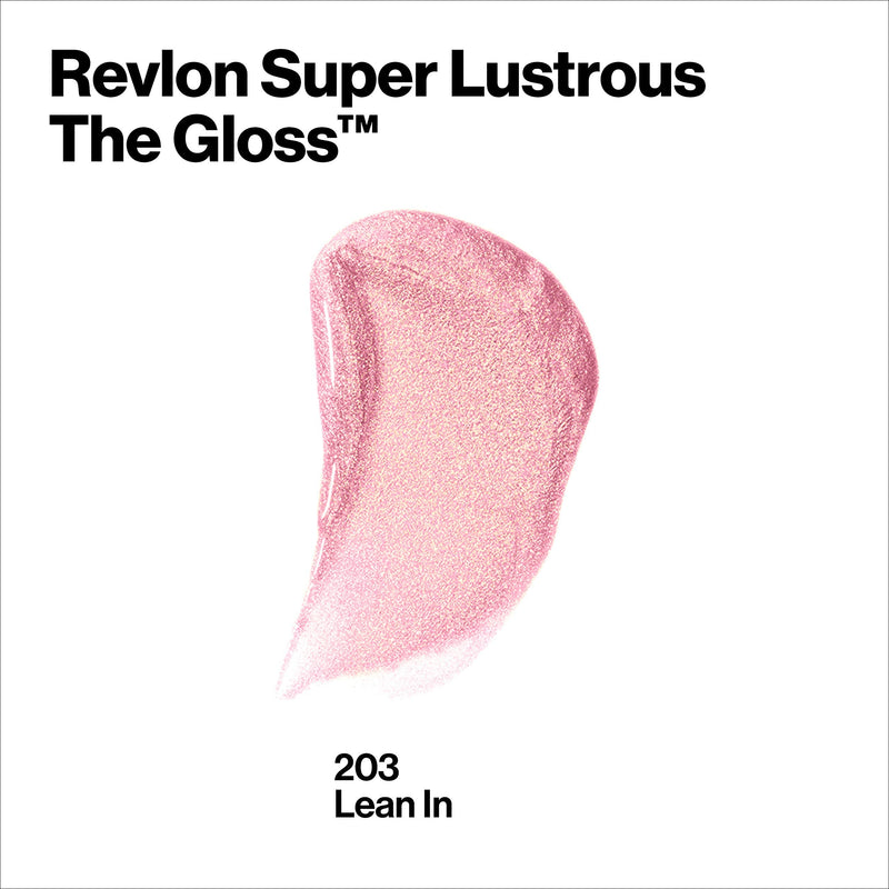 REVLON Super Lustrous Lip Gloss, Lean in, 1 Count REVLON