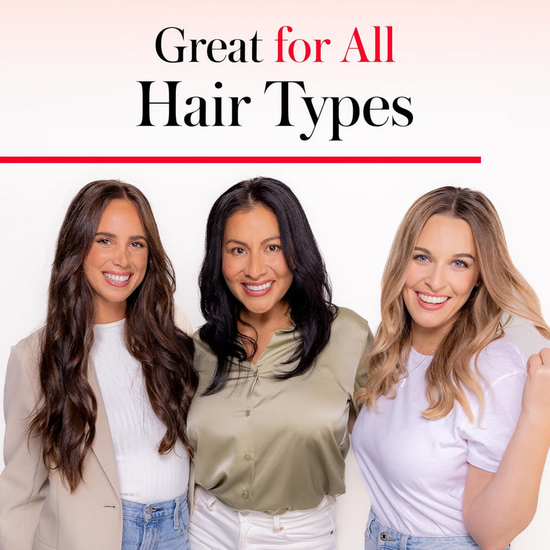 REVLON SmoothStay Coconut Oil Infused Hair Curling Iron - Barrel Curling Iron 1 ½ Inch for Loose Curls, Shinier, Visibly Smoother Hair (1 ½ in) Infinity Warehouse