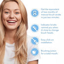 Professional White Replacement Toothbrush Heads w/ 3D Whitening, Compatible with Oral-B Braun Electric Toothbrush- 4 Pro Style- Fits The Oralb Kids Care 1000 Etc. Alayna
