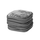 Eurow Makeup Removal Cleaning Cloth, 5 by 5 Inches, Gray, Pack of 10 Eurow