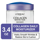 L'Oreal Paris Skincare Collagen Face Moisturizer, Day and Night Cream, Anti-Aging Face, Neck and Chest Cream to smooth skin and reduce wrinkles, 3.4 oz, Packaging May Vary L'Oreal Paris