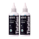Kiss Tintation Semi-Permanent Hair Color 5 Ounce (Jet Black (2 Pack)) KISS Store