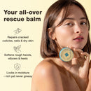 Onsen Hand & Cuticle Rescue Cream | Organic Nail Strengthener & Balm | Dry, Cracked Hands, Elbows & Feet | Shea Butter, Tsubaki & Jojoba Oil | Nail Repair & Growth, Vegan – 2 Pack (1.10 oz) Infinity Warehouse