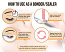 Lash Bonder for Eyelash Extensions | Lash Glue Accelerator - Forabeli Max Solution Glue Aid | Speed up Cure Time for Low Humidity and Slow Drying Adhesive | Booster and Activator with Sealer Effect Forabeli