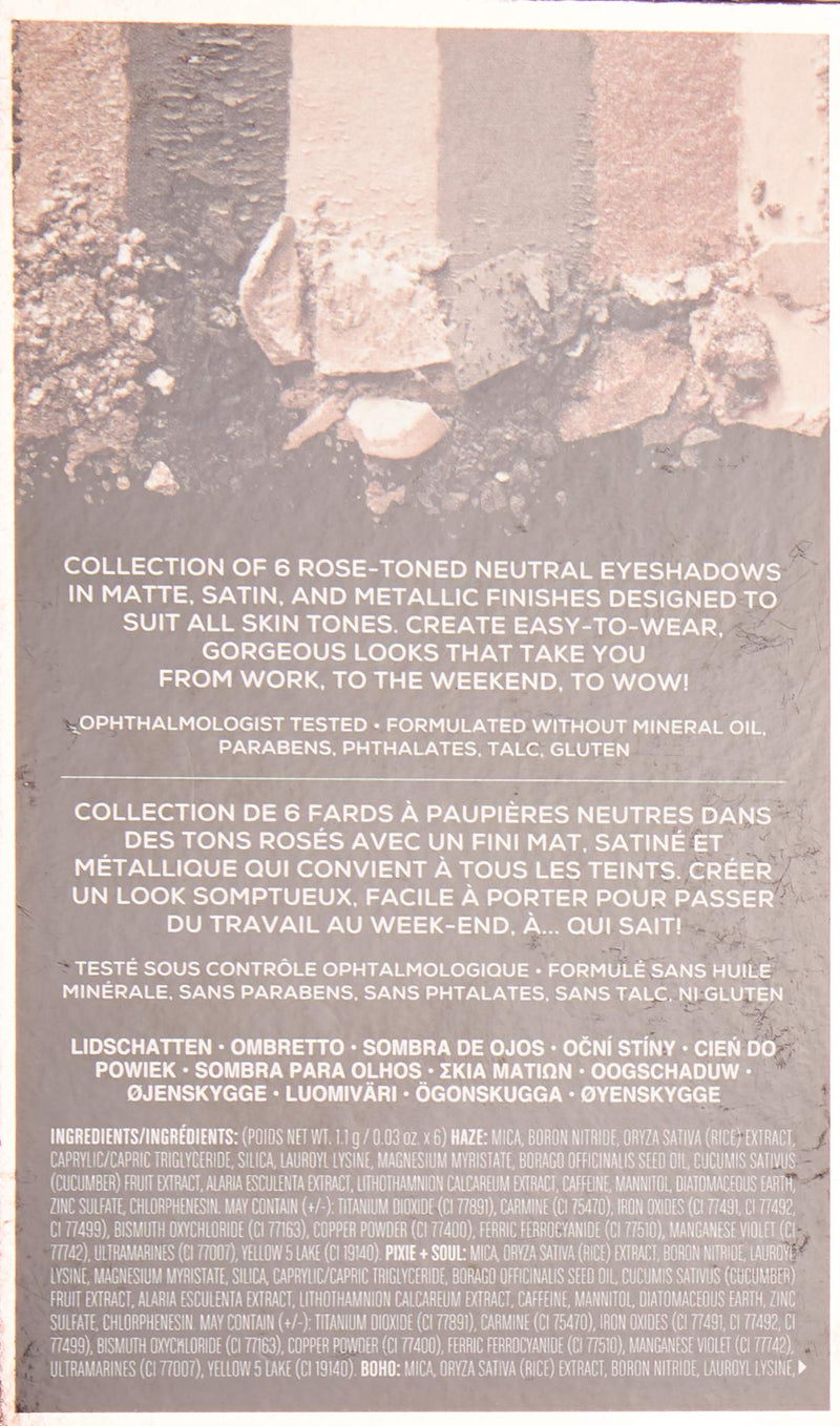 Bare Escentuals Gen Nude Eyeshadow Palette for Women, Rose By, 0.18 Oz bareMinerals