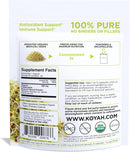 Organic Broccoli Sprout Capsules, Freeze-Dried: 150 Capsules Infinity Warehouse