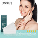 Onsen Nail Buffer Block Replacement Pads - 3 Way Buffing Smooth Shine Natural Nail Polisher with 3 Sides Coarse Soft Silky for Professional Nail Care, Nail Buffer Replacement Pads, 4x White Pads, 1pk Onsen Secret