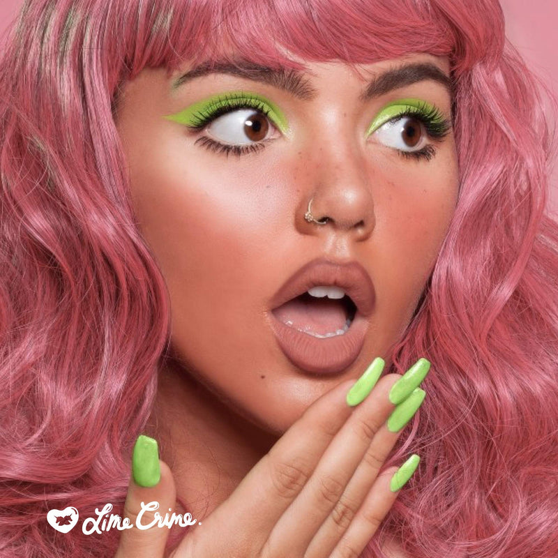 Lime Crime Velvetines Lip Liner, Angel (Apricot Nude) - Soft & Creamy Texture - Long-Lasting Nude Matte Lip Lining Pencil - Waterproof Formula, Won't Smudge or Transfer - Vegan & Cruelty-Free Lime Crime