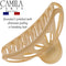 Camila Paris CP3054 French Hair Clips for Women for Thick Volume Hair, Beige, Girls Hair Claw Clips Jaw Fashion Durable and Styling Hair Accessories for Women, Strong Hold No Slip Grip, Made in France Camila
