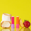 eos 100% Natural Lip Balm- Strawberry Peach and Toasted Marshmallow, All-Day Moisture Lip Care, 0.14 oz, 2 Pack eos