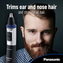 Panasonic ER-GN30-K MENS NOSE EAR HAIR TRIMMER WI, 7.00in. x 4.25in. x 2.25in Panasonic