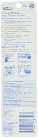 Oral-B End-Tufted Denture Toothbrush (Pack of 6) Oral-B