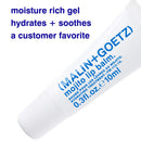Malin + Goetz Mojito Lip Moisturizer for men and women, long lasting hydrating, soothing dry lip repair treatment, lightly fragranced, color free. vegan and cruelty free 0.3 fl oz Malin + Goetz