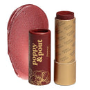 Poppy & Pout All Natural Lip Tint, Cardboard Tube, Hand-Filled, Beeswax, Vitamin E, Coconut Oil, Cruelty Free, All-Natural Shades (Roxie) Infinity Warehouse