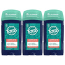Tom's of Maine Antiperspirant Deodorant for Men, North Woods, 2.8 oz, Pack of 3 (Packaging May Vary) Infinity Warehouse