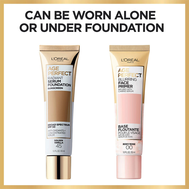 L'Oreal Paris Age Perfect Blurring Face Primer, Infused with Caring Serum, 1 fl. oz. L'Oreal Paris