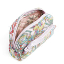 Vera Bradley Women's Cotton Mini Cosmetic Organizer Makeup Bag, Rain Forest Canopy - Recycled Cotton, One Size US Vera Bradley